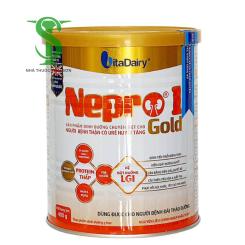 SỮA BỘT NEPRO 1 GOLD. Sản phẩm dinh dưỡng chuyên biệt cho người bệnh thận (400g)
