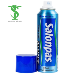 XỊT GIẢM ĐAU NHỨC SALONPAS JET SPRAY CHAI 118 ML