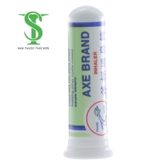 ỐNG HÍT TRỊ NGHẸT MŨI AXE BRAND INHALER VỈ 6 ỐNG X 1,7 G DỊCH THUỐC