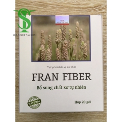 Bổ sung chất xơ tự nhiên FRAN FIBER. Hộp 20 gói