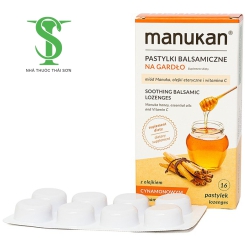 VIÊN NGẬM MANUKAN CINNAMON. Hộ 4 vỉ x 4 viên