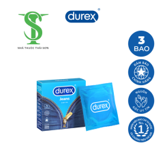 BCS DUREX JEAN SIÊU MỎNG NHIỀU GEL BÔI TRƠN 3S