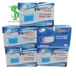 KHẨU TRANG Y TẾ 4 LỚP KHÁNG KHUẨN PUREXX
