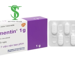 THUỐC KHÁNG SINH AUGMENTIN 1G HỘP 14 VIÊN