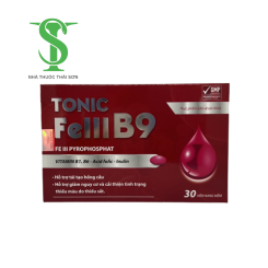 VIÊN UỐNG BỔ SUNG SẮT HỮU CƠ TONIC FE III B9. Hộp 30 viên