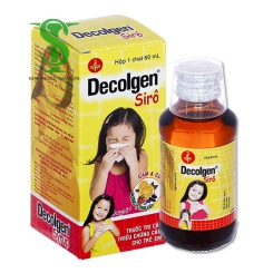 SIRO TRỊ CẢM CÚM TRẺ EM DECOLGEN C/60 ML