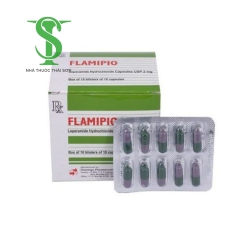 THUỐC TÁC DỤNG TRÊN ĐƯỜNG TIÊU HÓA FLAMIPIO (LOPERAMID) H/100 VIÊN