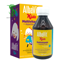 SIRO CHO BÉ ĂN NGON. Albavit Kids Multivitamin + Appetite Forte Chưa Có Đánh Giá 0 Đã Bán