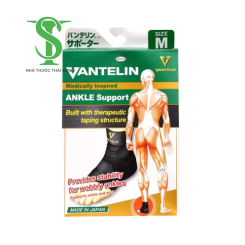 Đai Bảo Vệ Cổ Chân VANTELIN ANKLE SUPPORT. Đai thun đa chiều, hỗ trợ vận động