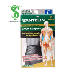 Đai Bảo Vệ Lưng VANTELIN BACK SUPPORT. Đai thun đa chiều, hỗ trợ vận động
