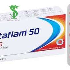 THUỐC GIẢM ĐAU KHÁNG VIÊM CATAFLAM 50 MG H/10 VIÊN