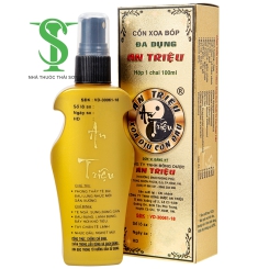 CỒN XOA BÓP ĐA DỤNG AN TRIỆU H 1 CHAI X 100 ML