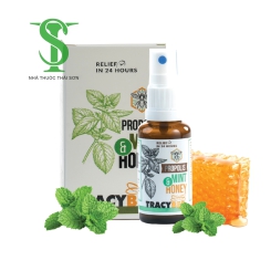 Keo ong xanh dạng xịt vị bạc hà