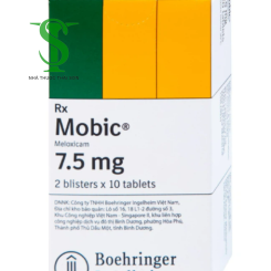 THUỐC GIẢM ĐAU KHÁNG VIÊM MOBIC 7,5 MG HỘP 2 VỈ X 10 VIÊN