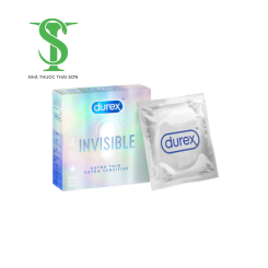 BCS DUREX INVISIBLE EXTRA THIN/SENS 3S