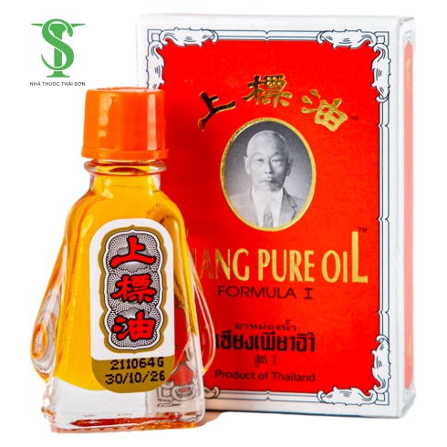 DẦU GIÓ THÁI SIANG PURE OIL CHAI 3 ML