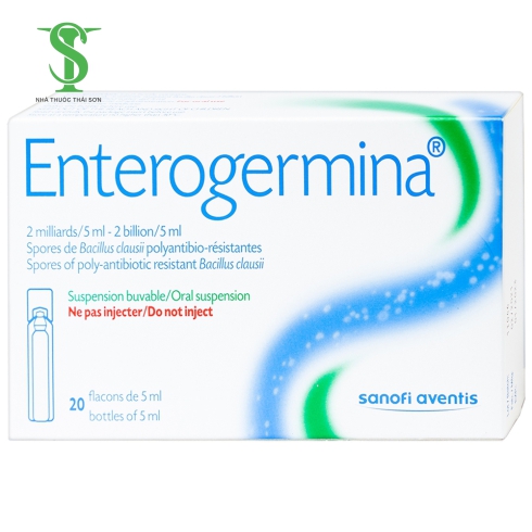 MEN VI SINH ENTEROGERMINA 2 TỶ/ 5ML.  HỘP 2 VỈ X 10 ỐNG X 5 ML
