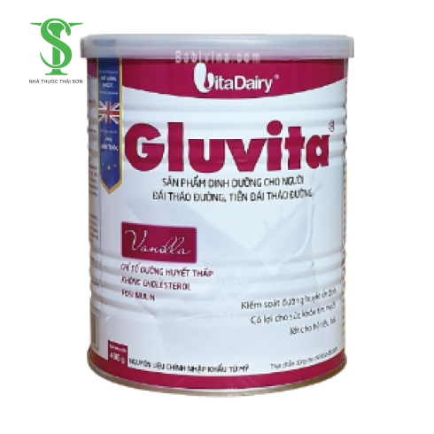 SỮA GLUVITA. Sữa bột dinh dưỡng cho người tiểu đường 400g
