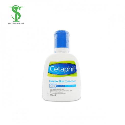 SỮA RỬA MẶT CHO DA NHẠY CẢM CETAPHIL GENTLE SKIN  CLEANSER CHAI 125 ML