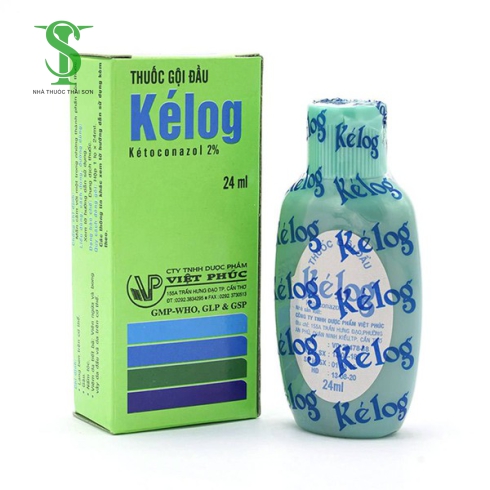 THUỐC GỘI ĐẦU KELOG HỘP 1 CHAI 24 ML
