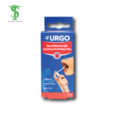 URGO SPRAY LESIONS BUCCALES – DẠNG XỊT DÙNG CHO VẾT THƯƠNG Ở MIỆNG