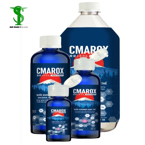 Cmarox – NƯỚC KHOÁNG VI LƯỢNG ĐÓNG CHAI 