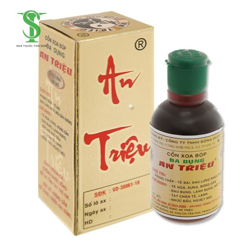 CỒN XOA BÓP ĐA DỤNG AN TRIỆU H 1 CHAI X 100 ML