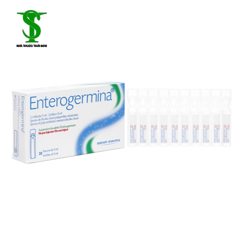 MEN VI SINH ENTEROGERMINA 2 TỶ/ 5ML.  HỘP 2 VỈ X 10 ỐNG X 5 ML