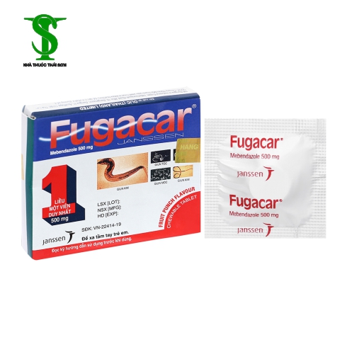 THUỐC TẨY GIUN FUGACA H 1 VIÊN
