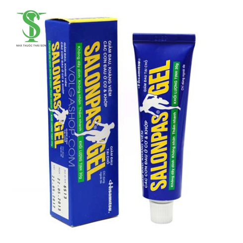 GEL BÔI GIẢM ĐAU SALONPAS HỘP 1 TUÝP X 15 G