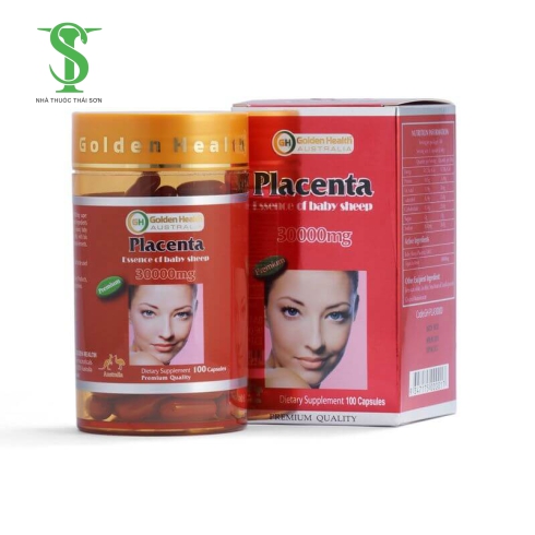 VIÊN UỐNG NHAU THAI CỪU GOLDEN HEALTH PLACENTA ESSENCE BABY SHEEP