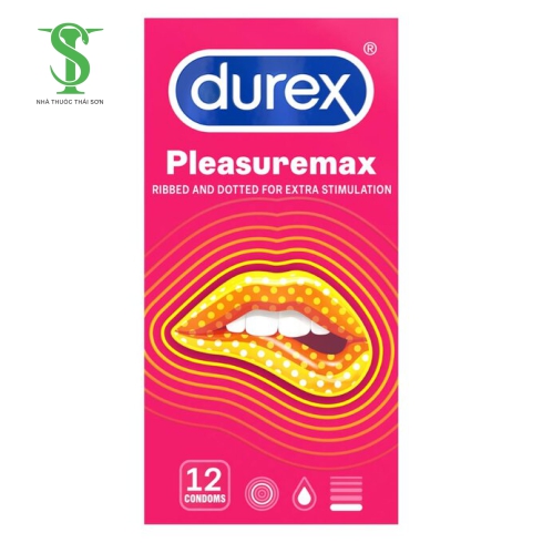BCS DUREX PLEASUREMAX SIZE LỚN 56MM GÂN VÀ ĐIỂM NỔI 3S