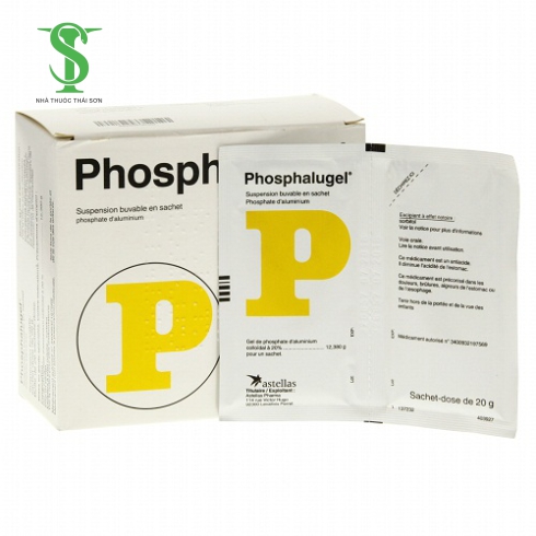 Thuốc trị đau dạ dày Phosphalugel hộp 26 gói