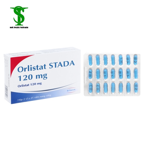THUỐC KIỂM SOÁT CÂN NẶNG ORLISTAD STADA 120 MG H/42 VIÊN