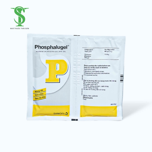 THUỐC TRỊ ĐAU DẠ DÀY PHOSPHALUGEL H/26 GÓI