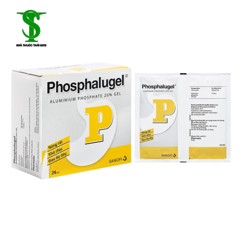 THUỐC TRỊ ĐAU DẠ DÀY PHOSPHALUGEL H/26 GÓI