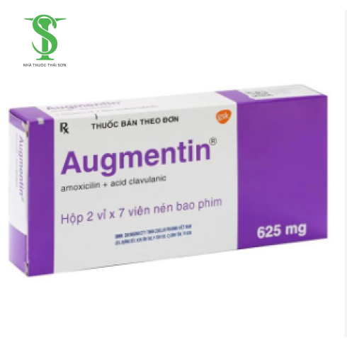 THUỐC KHÁNG SINH AUGMENTIN 625 MG HỘP 14 VIÊN