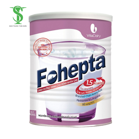 SỮA FOHEPTA. Dinh dưỡng dành cho bệnh nhân gan (400g)