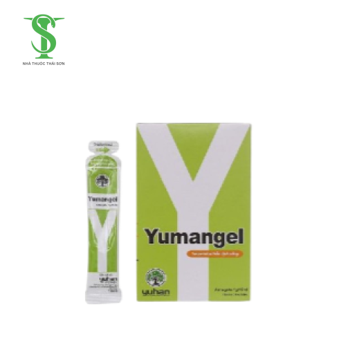 Thuốc trị loét dạ dày, tá tràng Yumangel gói 15ml hộp 20 gói