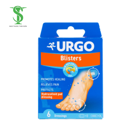 URGO URGO HYDROCOLLOID PAD DRESSING – BĂNG DÁN HYDROCOLLOID NGĂN NGỪA VÀ HỖ TRỢ ĐIỀU TRỊ VẾT PHỒNG RỘP