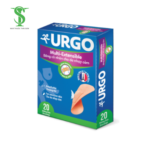URGO MULTI-EXTENSIBLE – BĂNG CÁ NHÂN THÍCH HỢP CHO DA NHẠY CẢM