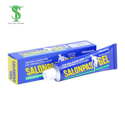 GEL BÔI GIẢM ĐAU SALONPAS HỘP 1 TUÝP X 15 G